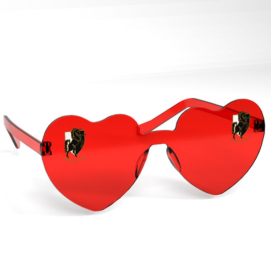 South Molton RFC Heart Party Glasses
