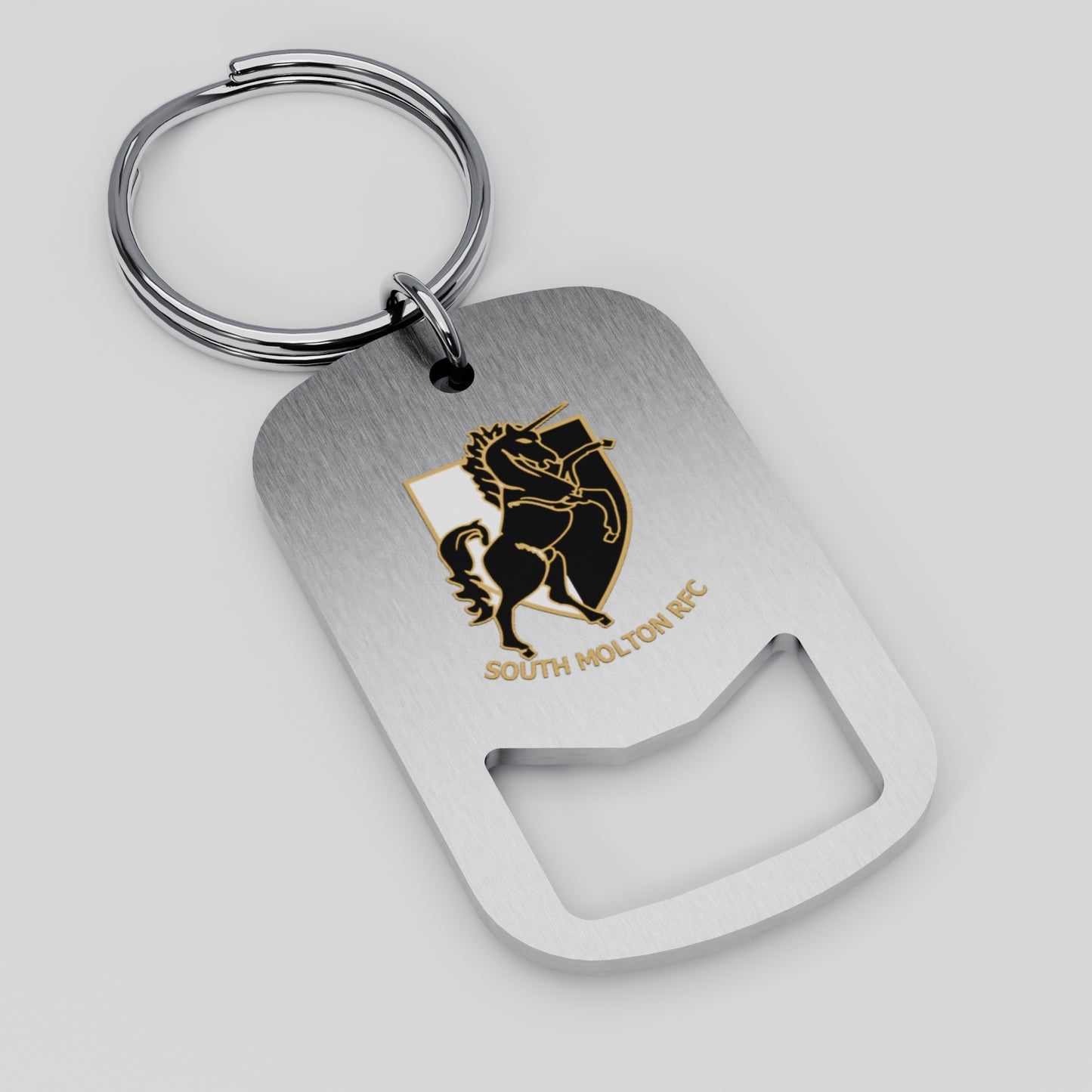 South Molton RFC Metal Beer Opener Keyring
