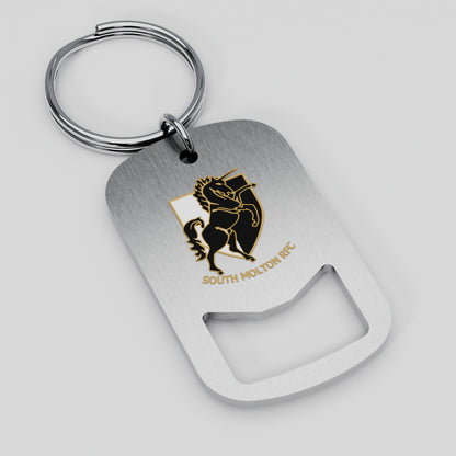 South Molton RFC Metal Beer Opener Keyring