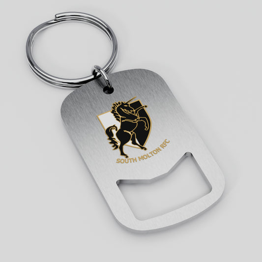 South Molton RFC Metal Beer Opener Keyring