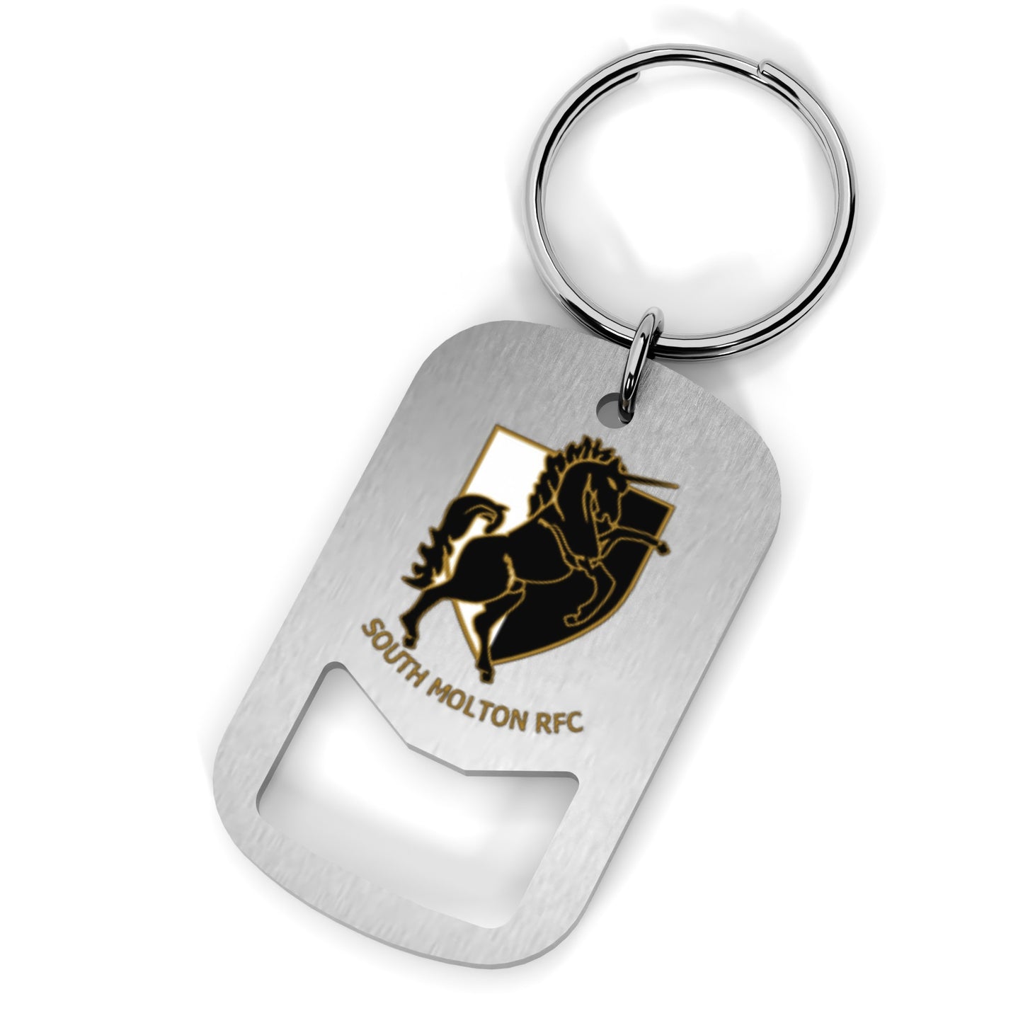 South Molton RFC Metal Beer Opener Keyring
