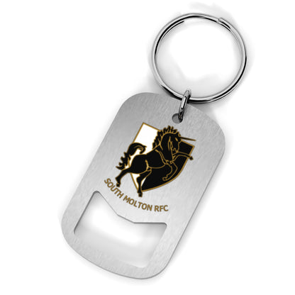 South Molton RFC Metal Beer Opener Keyring