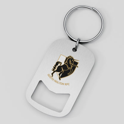South Molton RFC Metal Beer Opener Keyring
