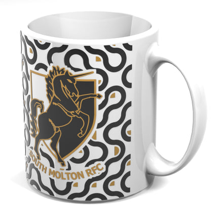 South Molton RFC Mug - Pattern design
