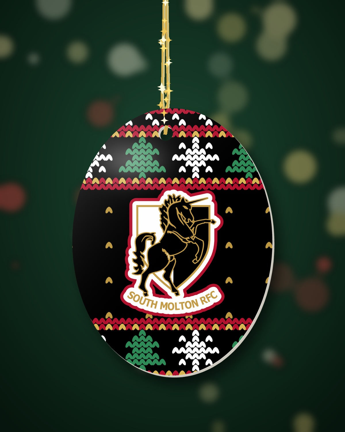 South Molton RFC Christmas Oval Jumper