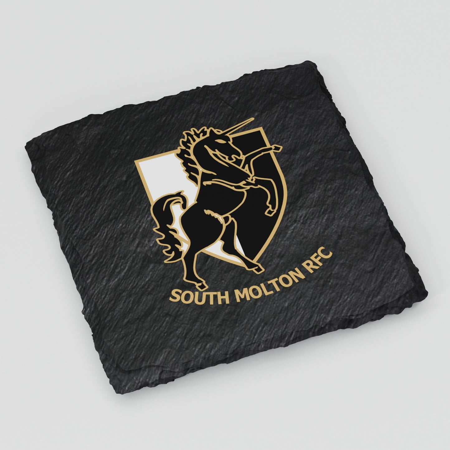 South Molton RFC Slate Coaster