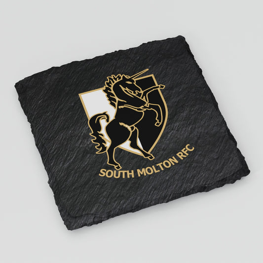 South Molton RFC Slate Coaster