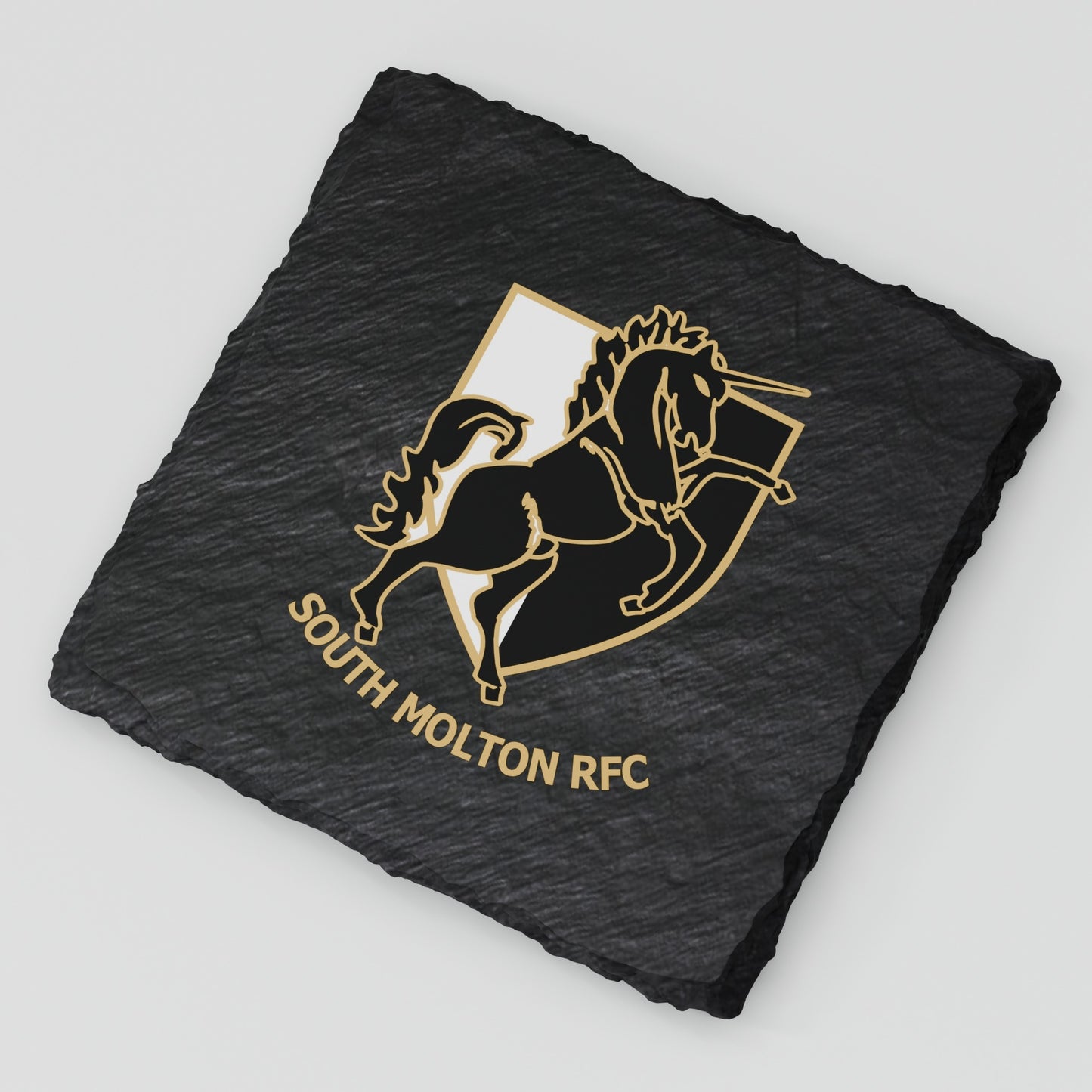 South Molton RFC Slate Coaster