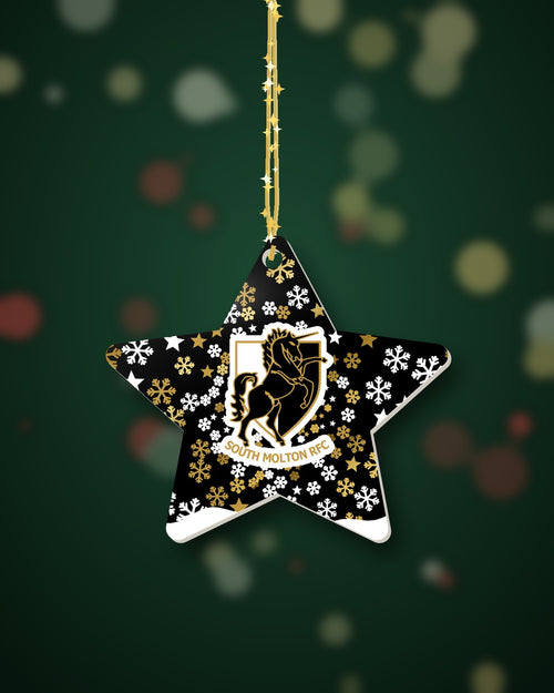 South Molton RFC Christmas Star Snowfall