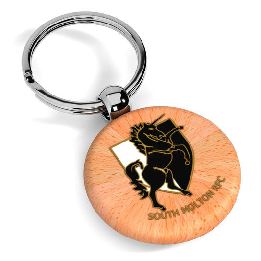 South Molton RFC Wooden Keyring