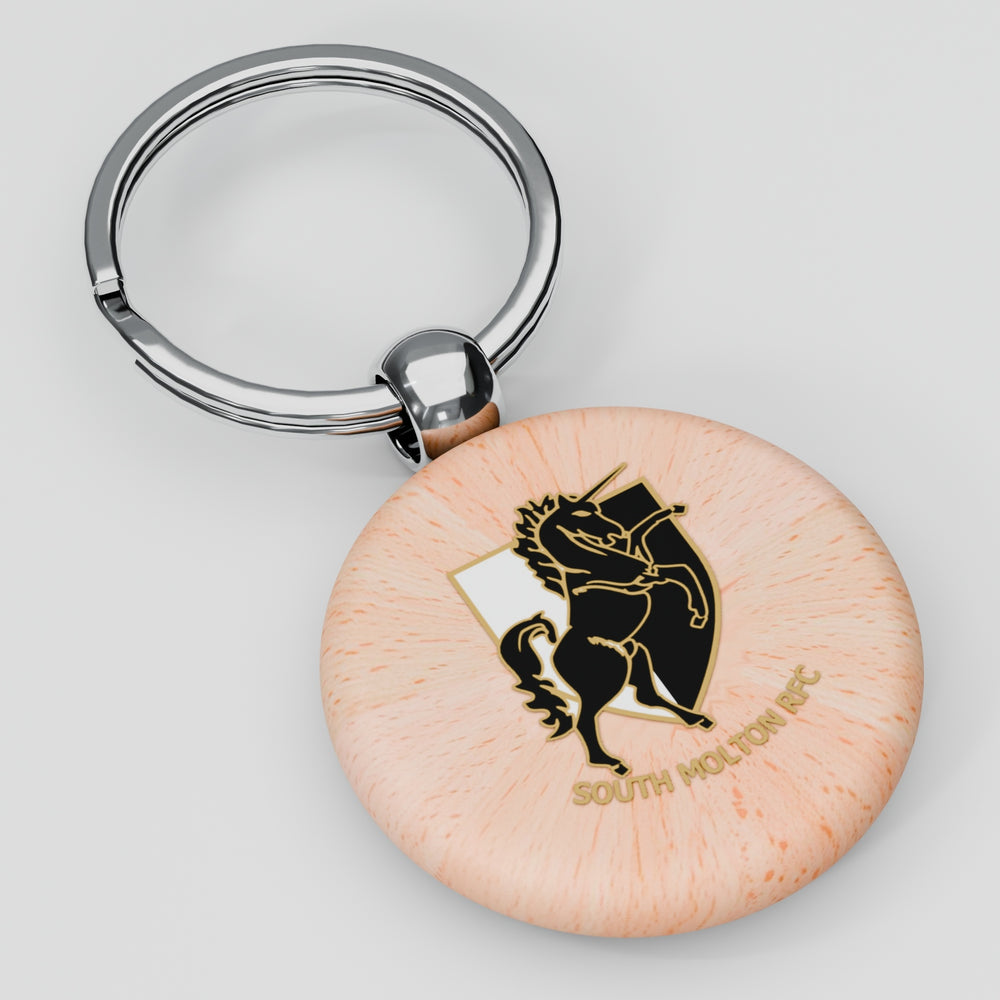 South Molton RFC Wooden Keyring