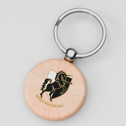 South Molton RFC Wooden Keyring