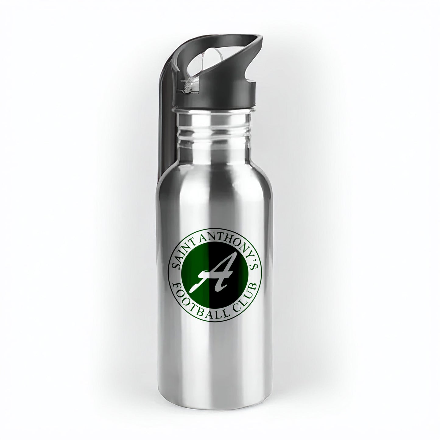 St Anthony's FC 500ml Metal Straw Bottle