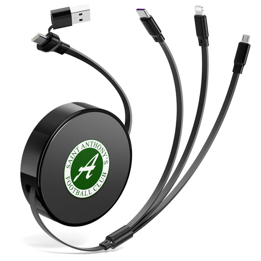 St Anthony's FC 66W 6 in 1 Fast Charging Cable
