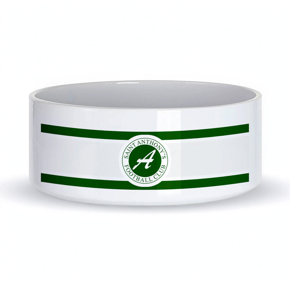 St Anthony's FC Ceramic Dog Bowl
