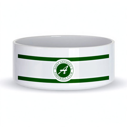 St Anthony's FC Ceramic Dog Bowl