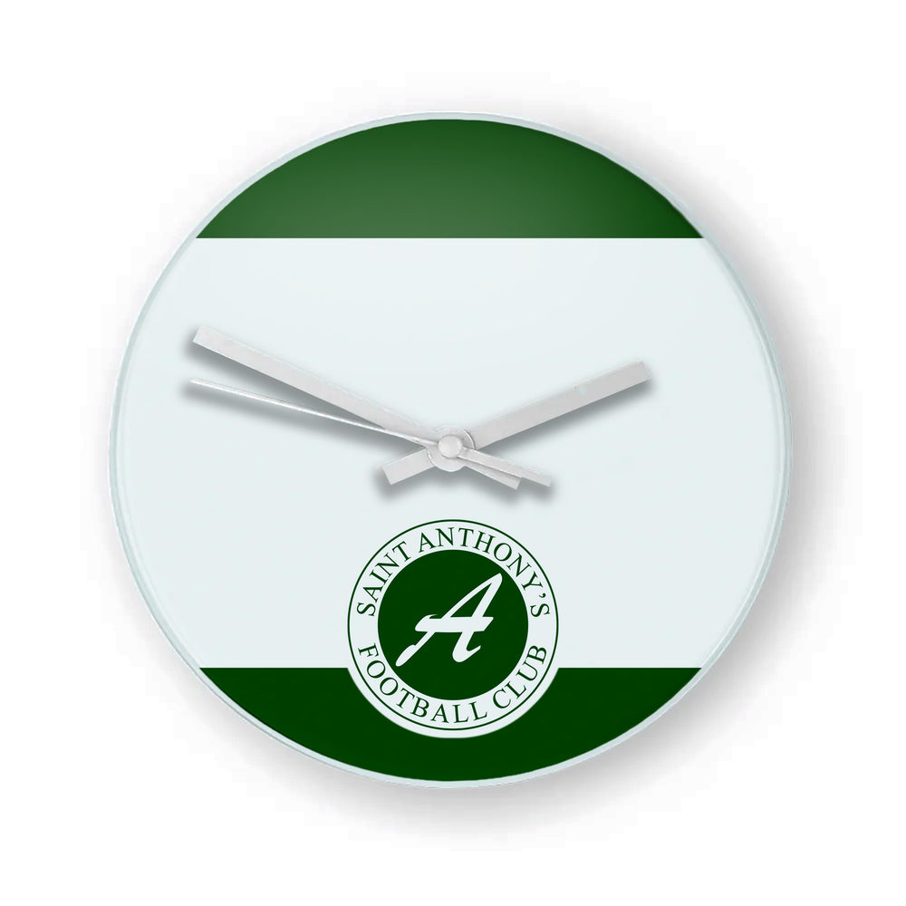 St Anthony's FC Glass Clock