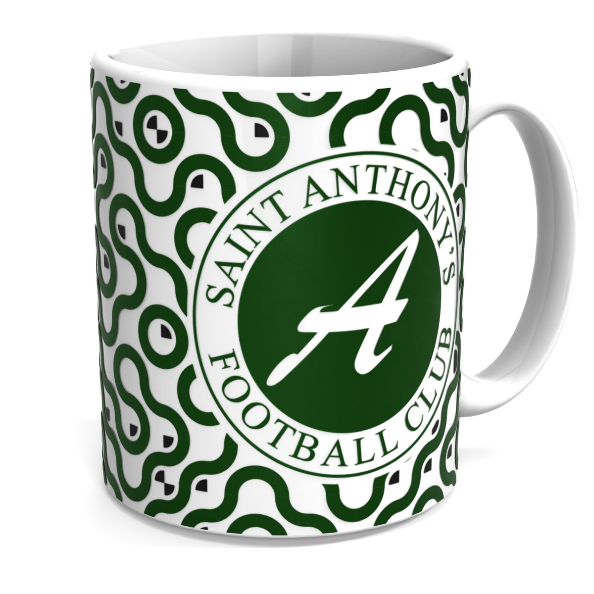 St Anthony's FC Pattern Mug