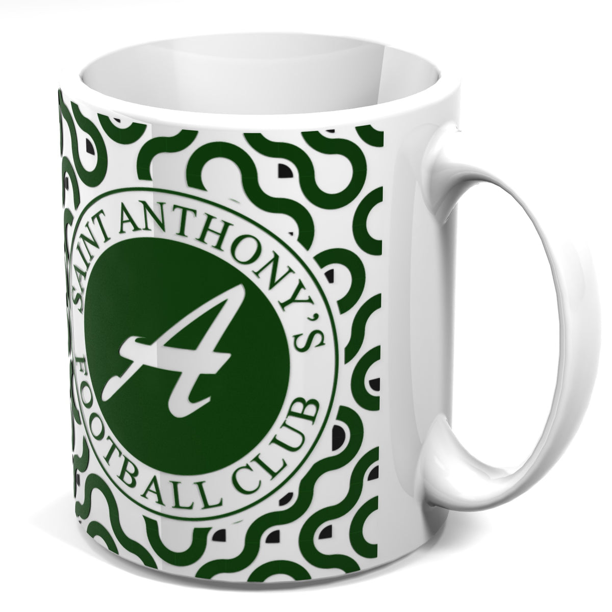 St Anthony's FC Pattern Mug