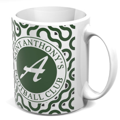 St Anthony's FC Mug - Pattern design