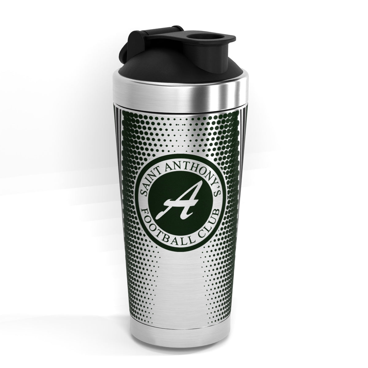 St Anthony's FC 500ml Protein Shaker - crest front