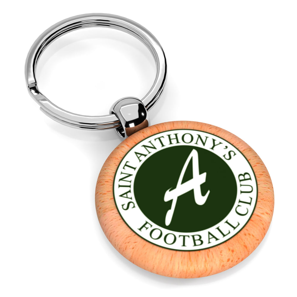 St Anthony's FC Wooden Keyring