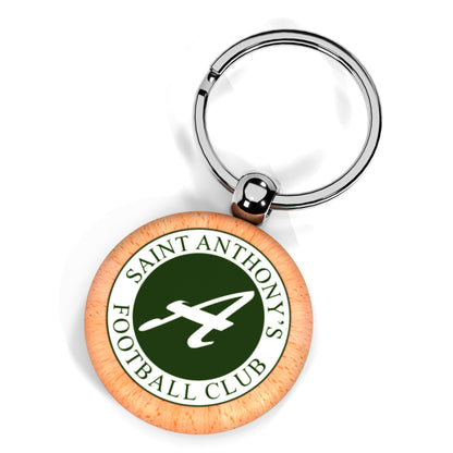St Anthony's FC Wooden Keyring