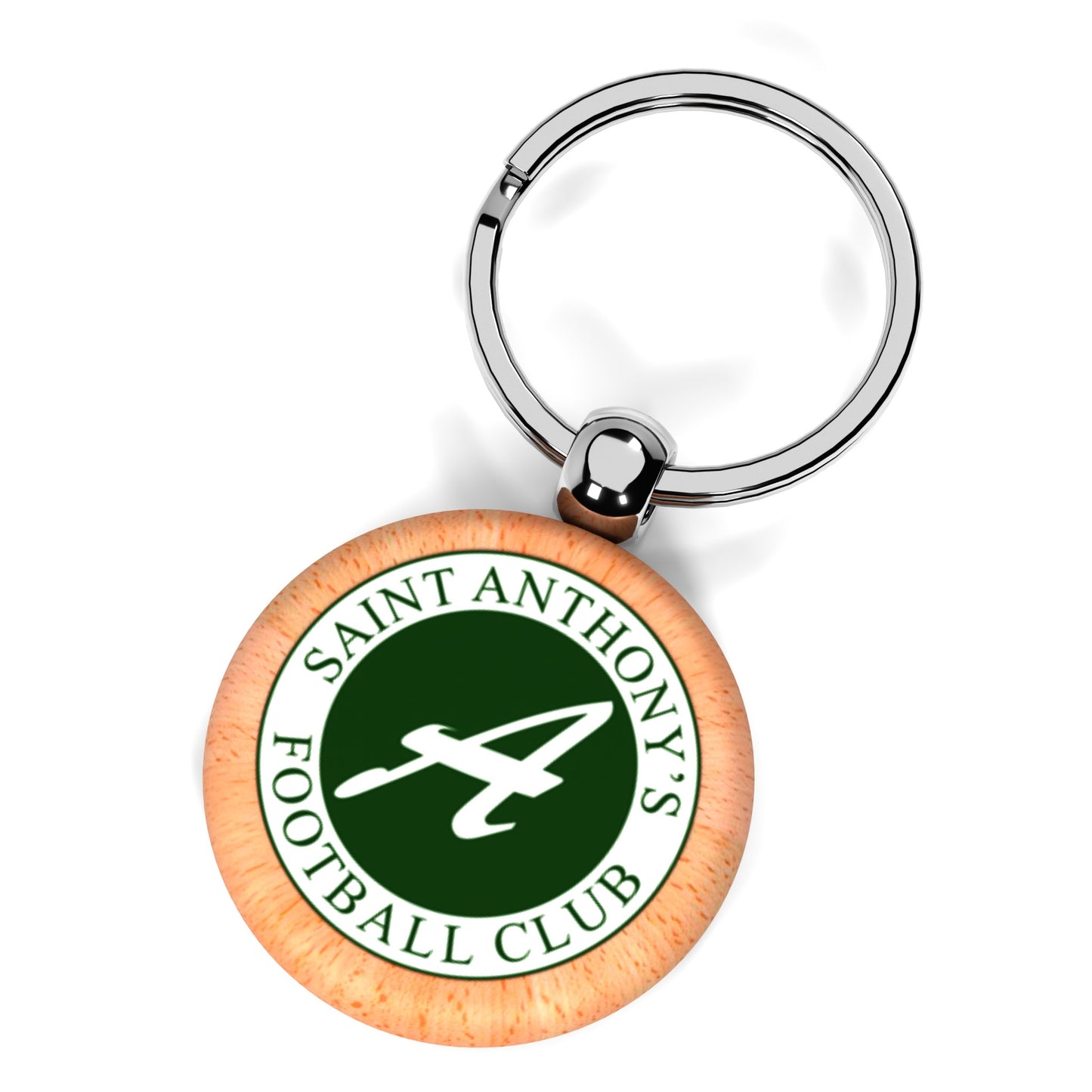 St Antonys FC Wooden Keyring