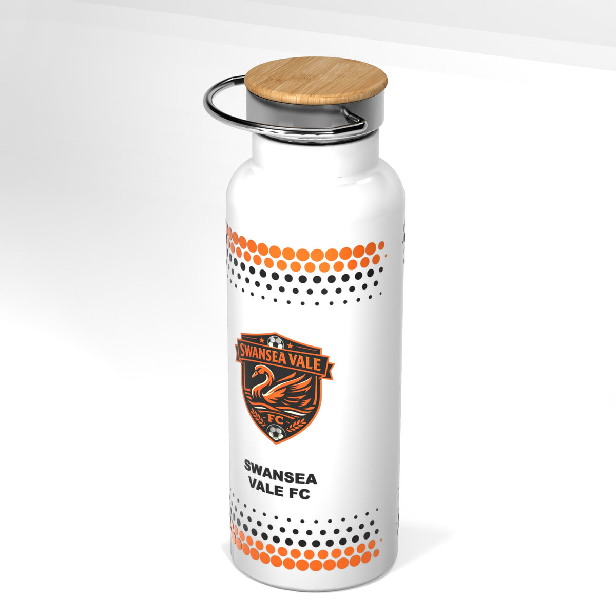 Swansea Vale FC 500ml Metal Flask
