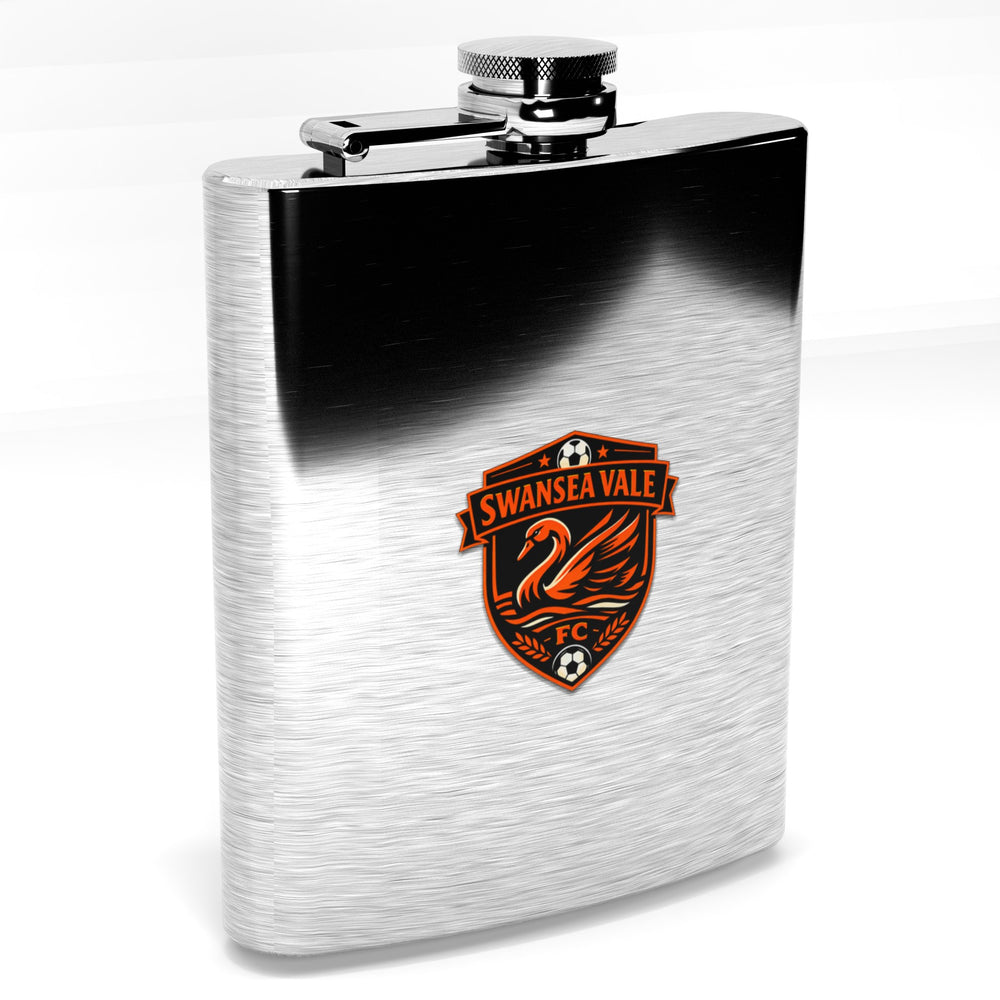 Swansea Vale FC 7oz Hip Flask