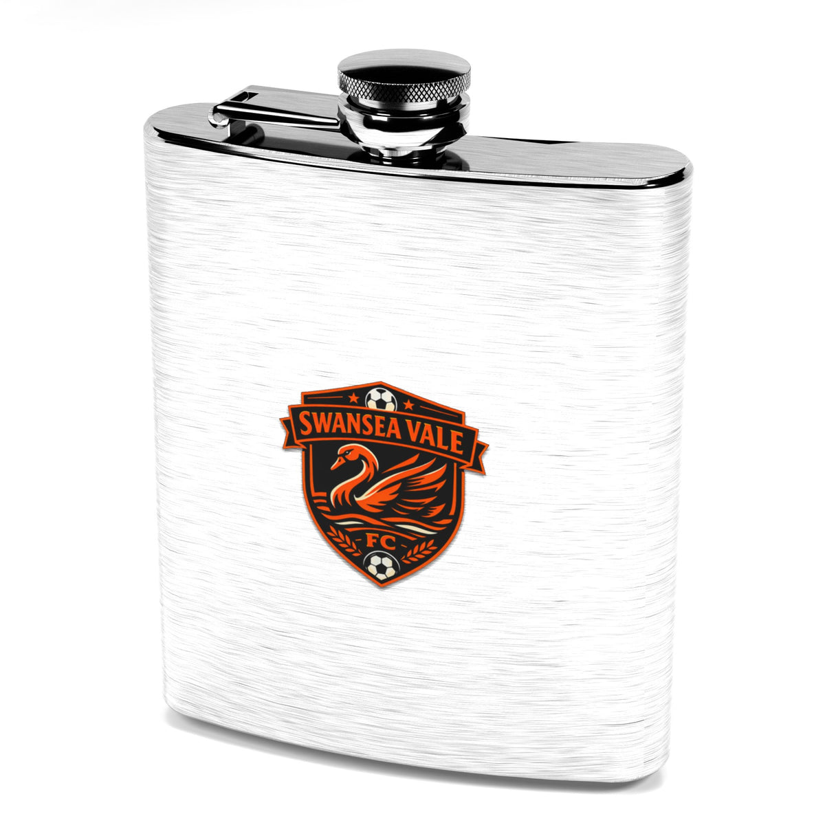 Swansea Vale FC 7oz Hip Flask