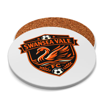 Swansea Vale FC Ceramic Coaster