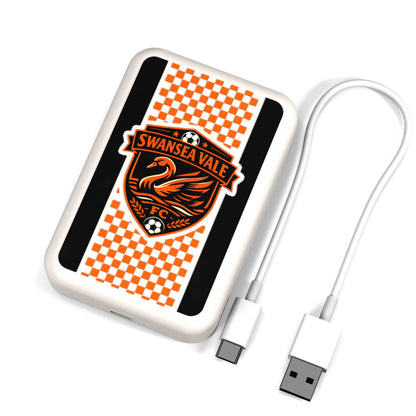 Swansea Vale FC Magnetic Power Bank