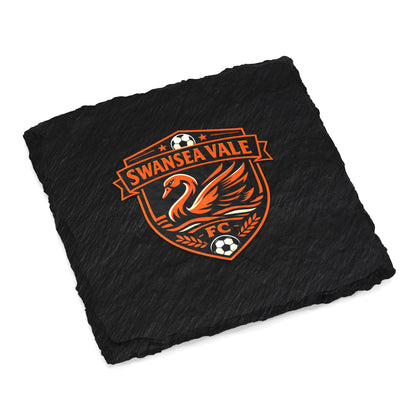 Swansea Vale FC Slate Coaster
