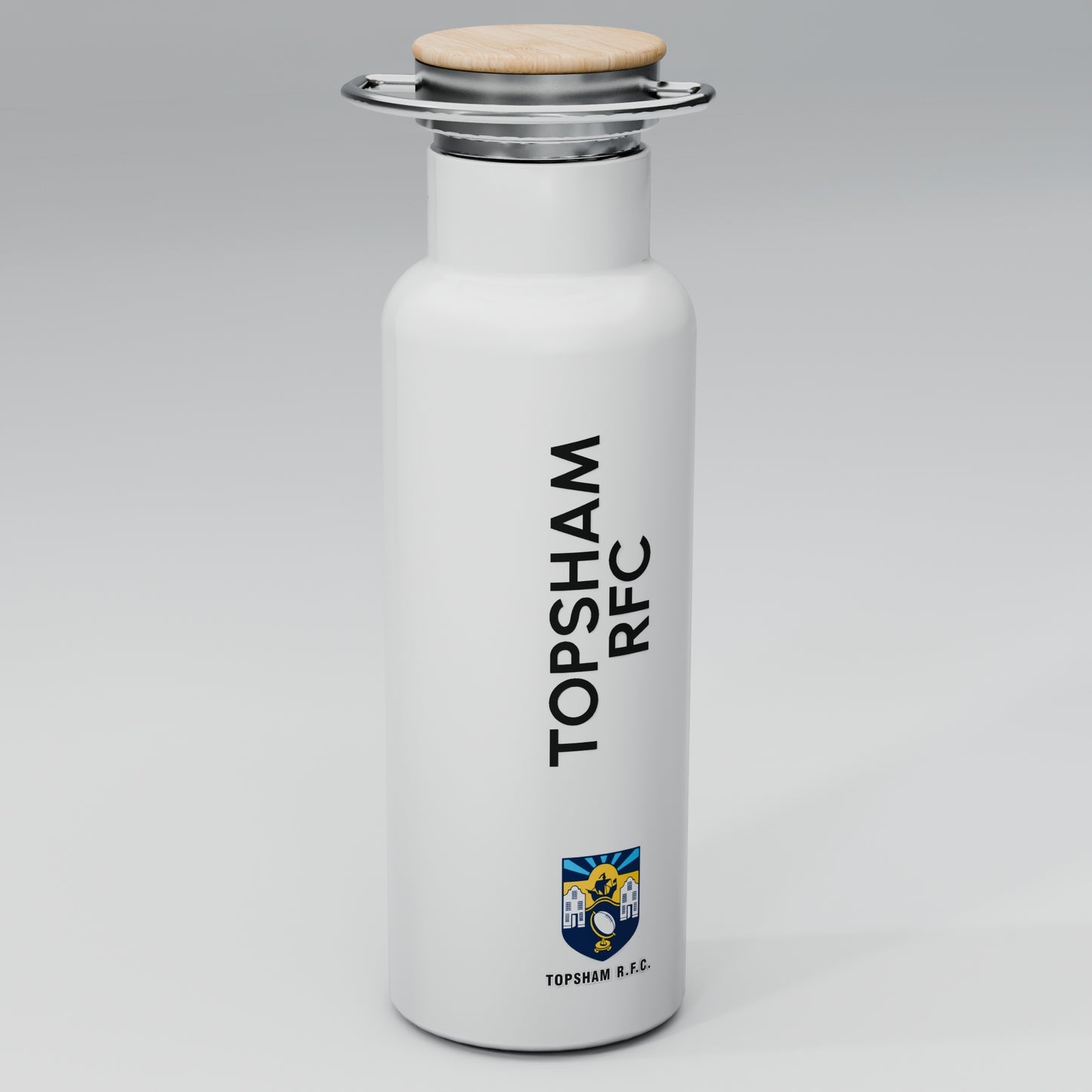 Topsham RFC 500ml Metal Flask