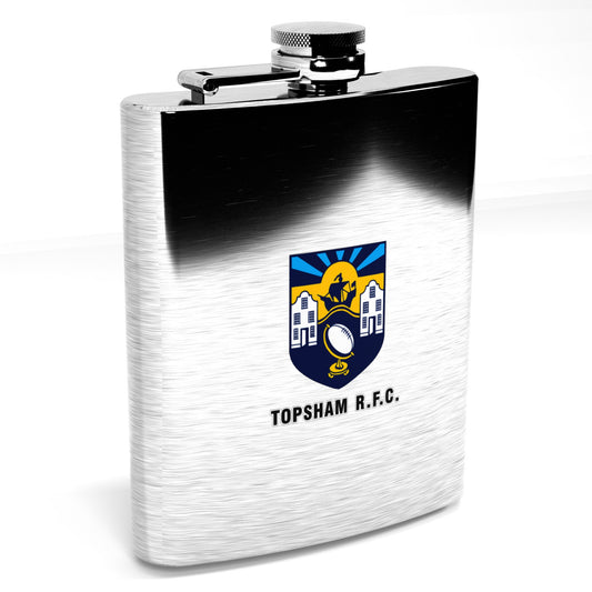 Topsham RFC 7oz Hip Flask