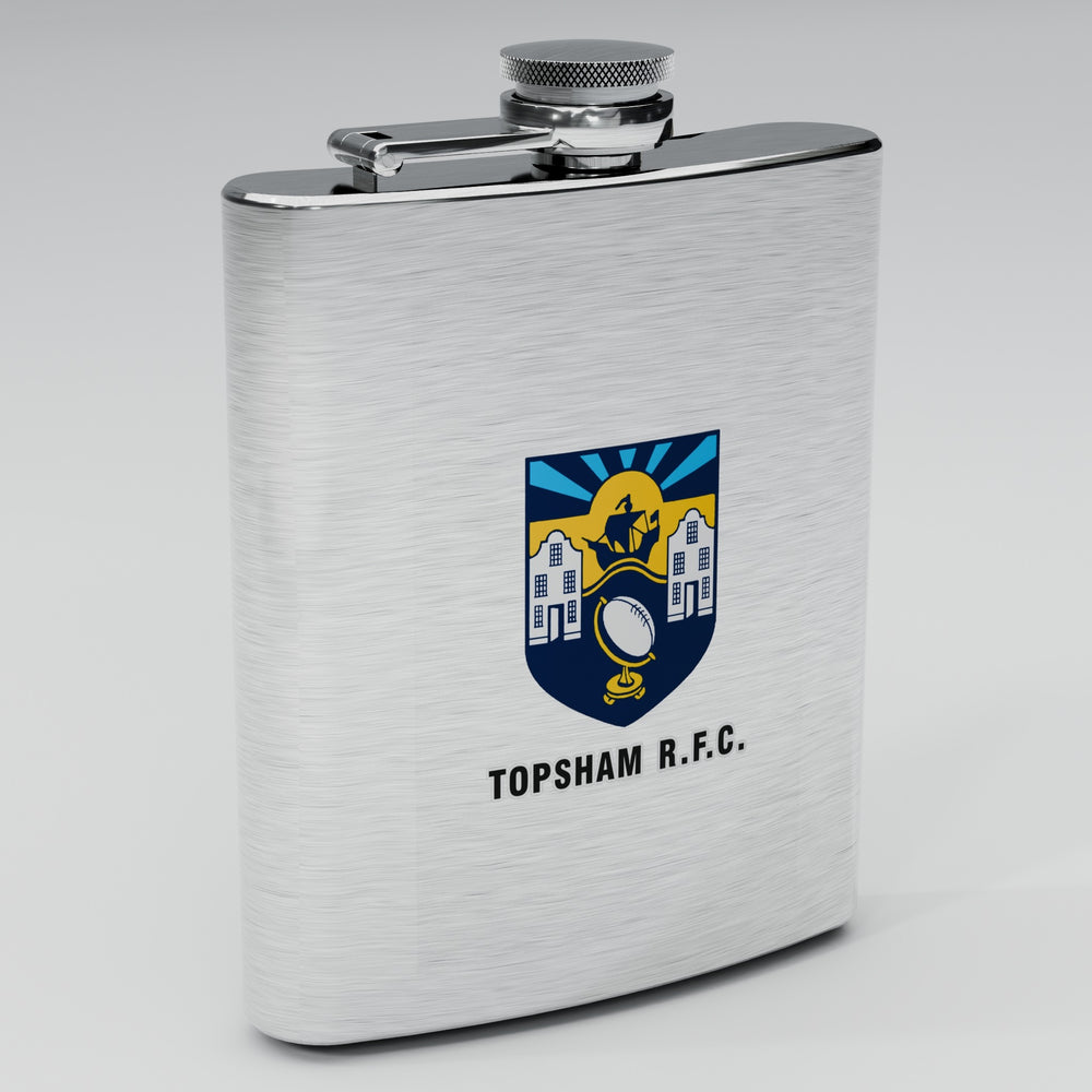Topsham RFC 7oz Hip Flask