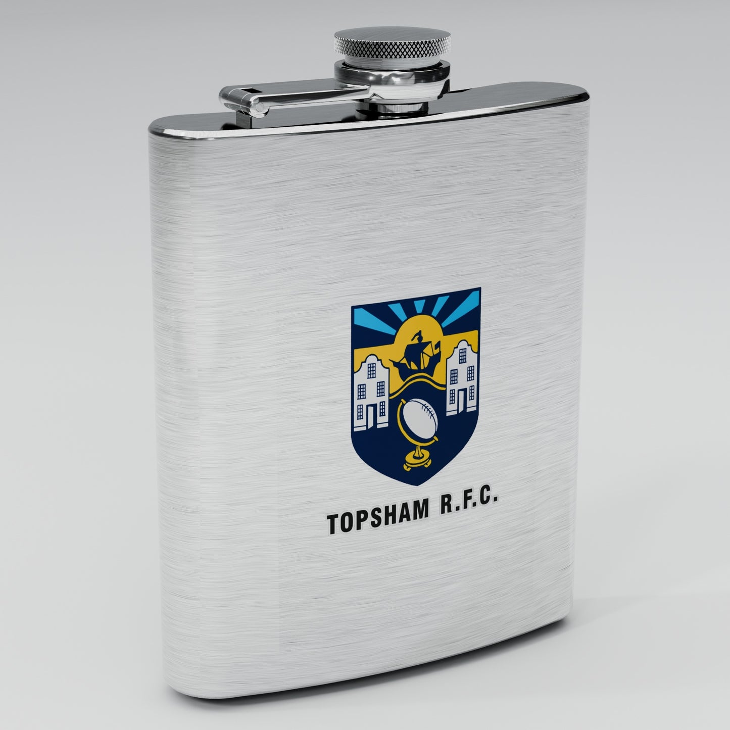 Topsham RFC 7oz Hip Flask