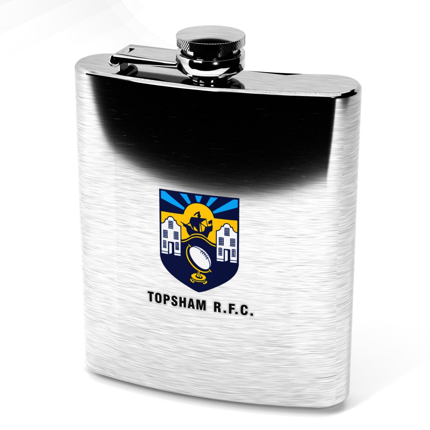 Topsham RFC 7oz Hip Flask