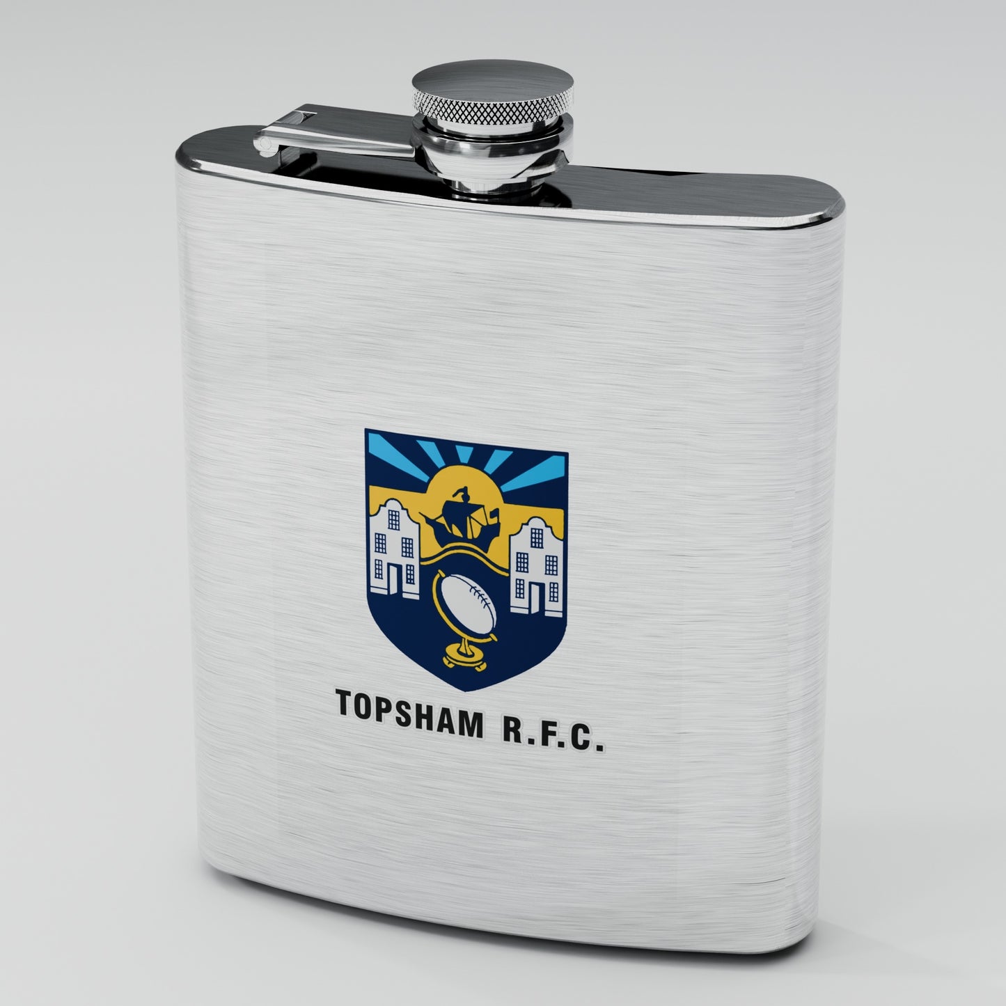 Topsham RFC 7oz Hip Flask