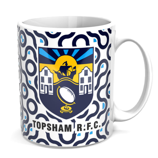 Topsham RFC Pattern Mug
