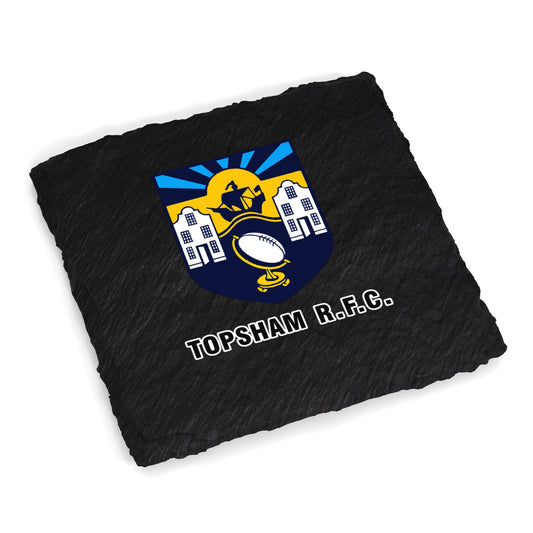 Topsham RFC Slate Coaster