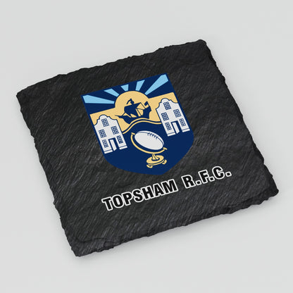Topsham RFC Slate Coaster