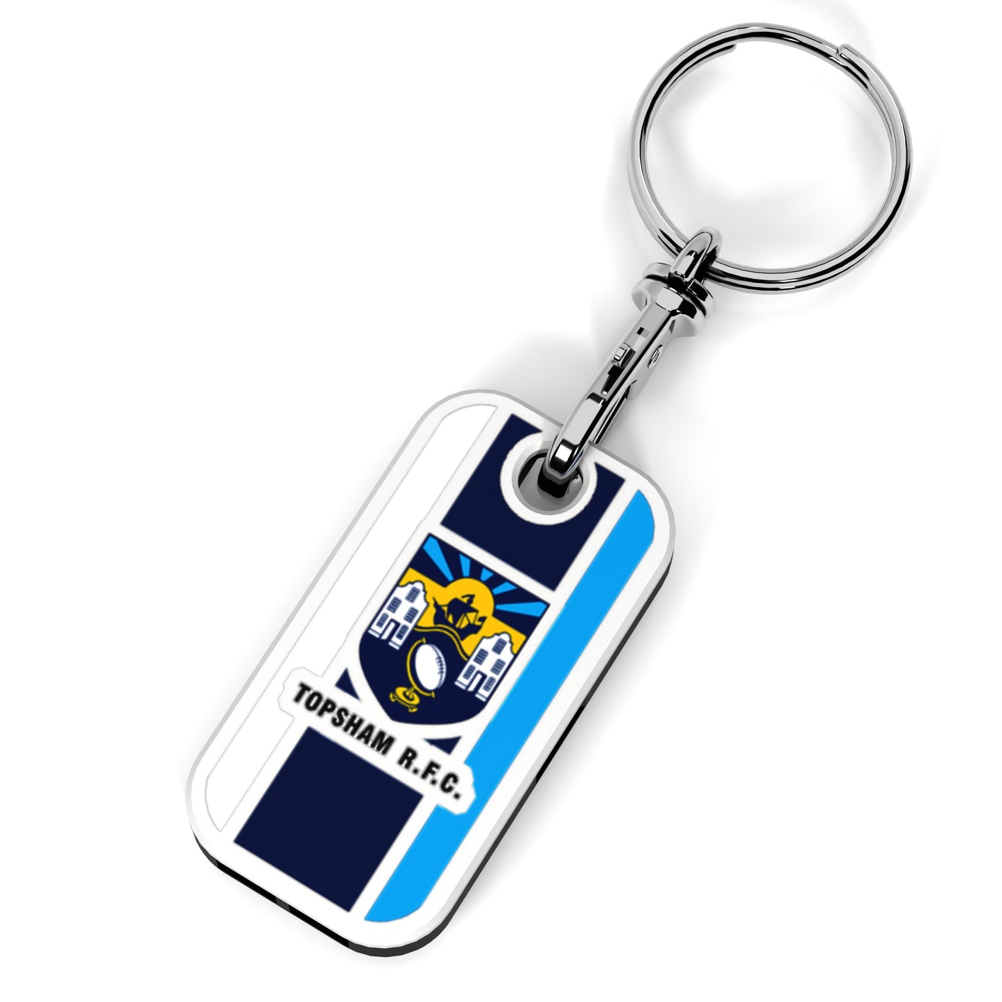 Topsham RFC Whistle Keyring