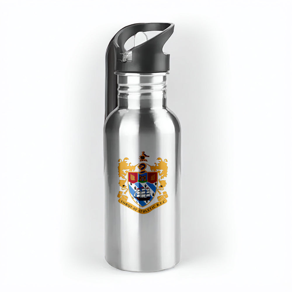 Torquay Athletic RFC 500ml Metal Straw Bottle