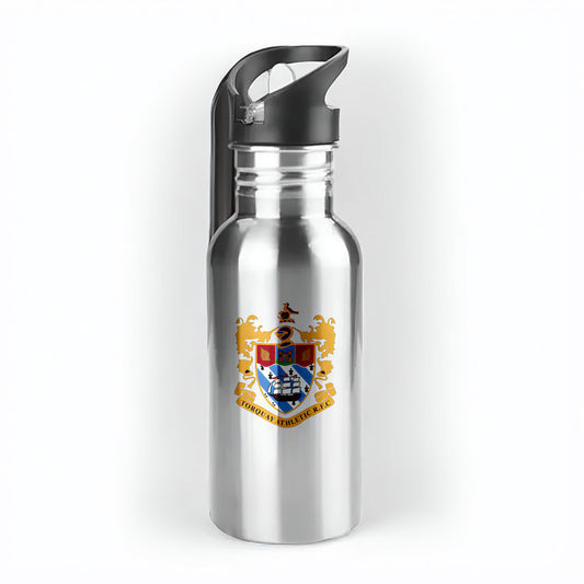 Torquay Athletic RFC 500ml Metal Straw Bottle