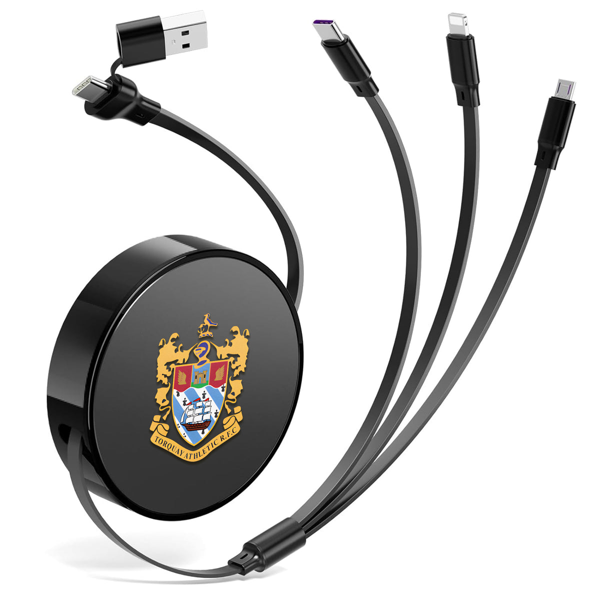 Torquay Athletic RFC 66W 6 in 1 Fast Charging Cable