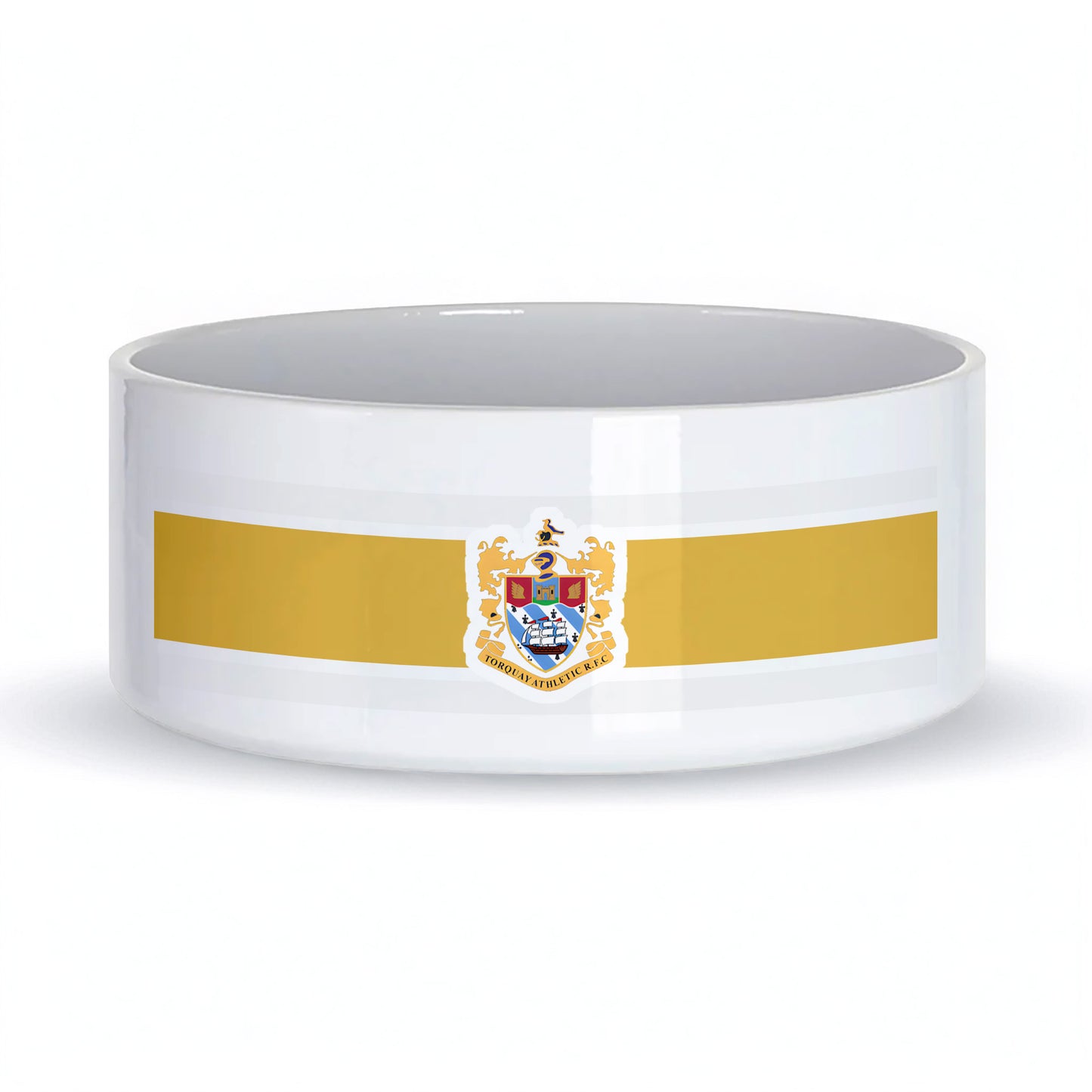 Torquay Athletic RFC Ceramic Dog Bowl