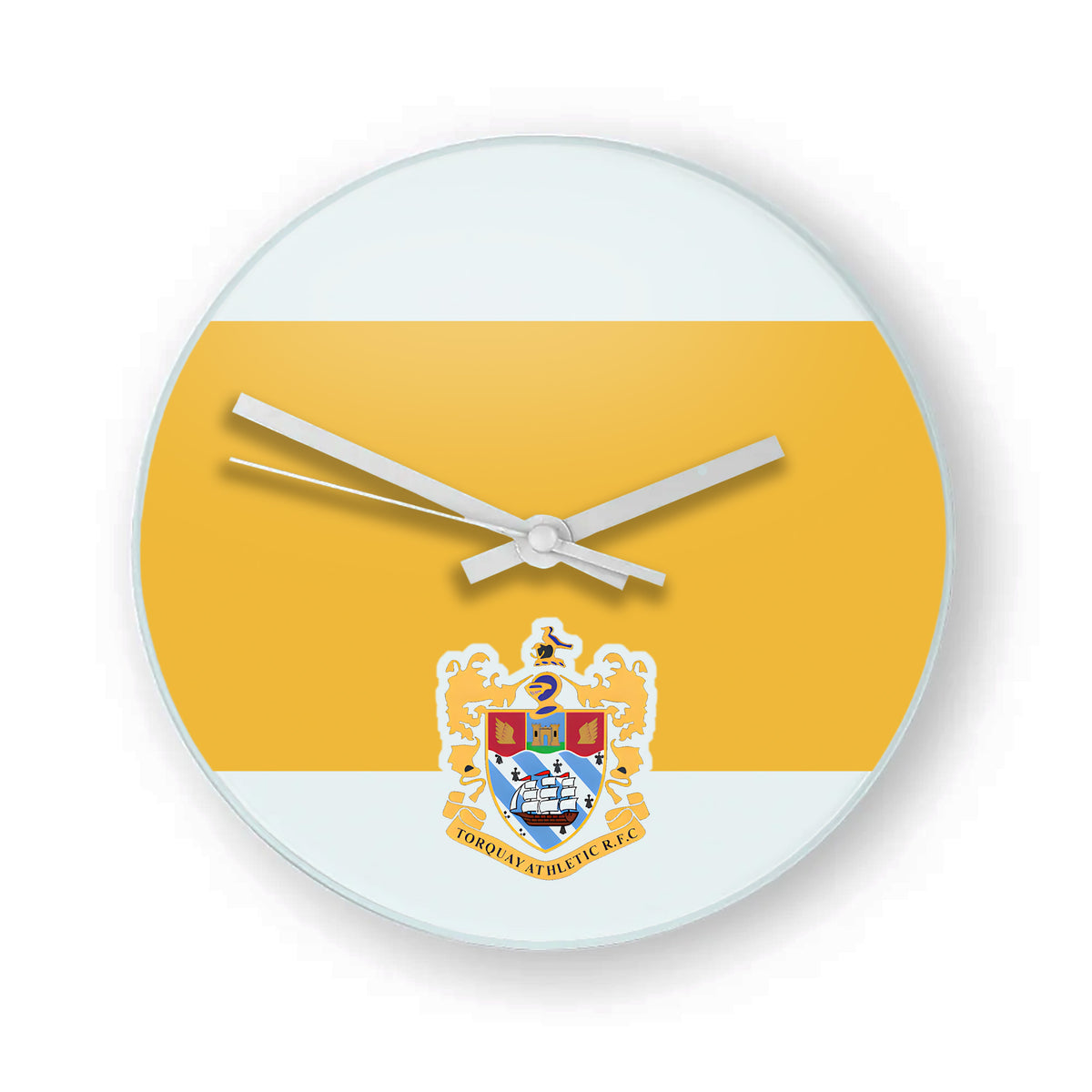 Torquay Athletic RFC Glass Clock