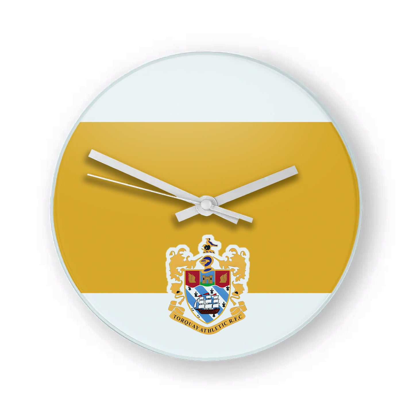 Torquay Athletic RFC Glass Clock